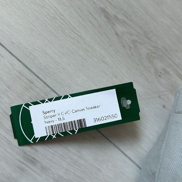 SPERRY Striper II CVO Sneaker Size 11.5 Navy Stitch Fix‎ NWT in packaging - Picture 8 of 12